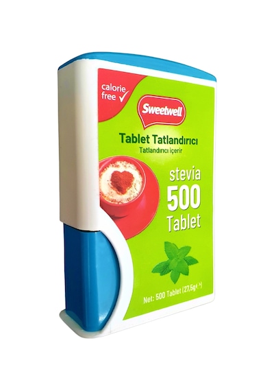 Sweetwell Stevia Tablet Tatlandırıcı 500 Tablet Sıfır Kalori