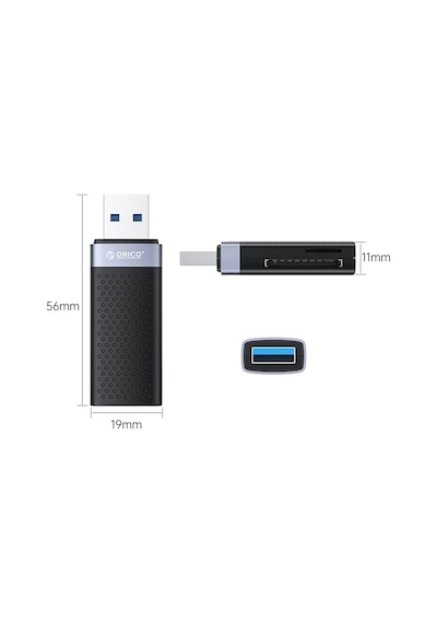 Orico USB 3.0 Type-C SD TF Micro SD Kart Okuyucu