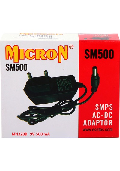 Adaptör 9Volt 500Mah Mıcron
