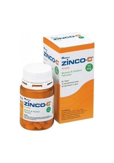 Zinco-C 30 Tablet 15 mg