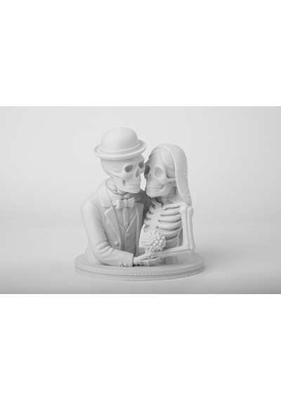 Gelin Ve Damat Modern Hediyelik Dekoratif Obje Figür 14 Cm