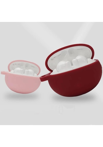 Huawei Freebuds 5i İle Uyumlu Koruyucu Kılıf Huawei Freebuds 5i İle Uyumlu Solid Color Smooth Matte Tpu Lila