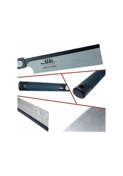 SUIZAN 1900 Dozuki Dovetail Çokyönlü Kesim Japon Testeresi 18 cm