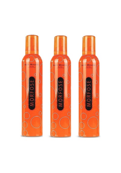 Morfose Turuncu Saç Şekillendirici Köpük Ultra Strong 350ml X3 Adet
