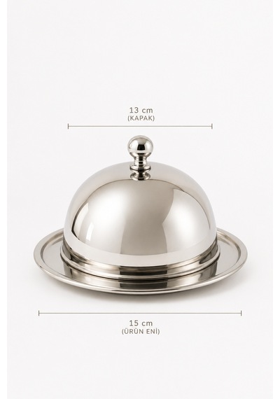 Paslanmaz Çelik Fanuslu Kapaklı Sunum Tabağı 15 Cm 13 Cm Fanus Kahvaltılık Peynir Tereyağı Tatlı Servis Tabağı Gümüş - 918977837 Gümüş Paslanmaz Çelik Fanuslu Kapaklı Sunum Tabağı 15 Cm 13 Cm Fanus Kahvaltılık Peynir Tereyağı Tatlı Servis Tabağı Gümüş - 918977837 Gümüş
