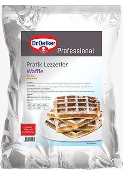 Dr.Oetker Profesyonel Waffle Karışımı 3 KG