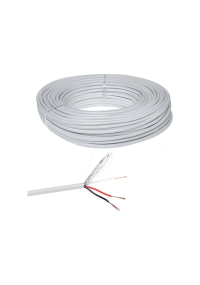 Powermaster Pm-27948 2+1x0.50mm Cca Cctv Kamera Kablosu 100 Metre