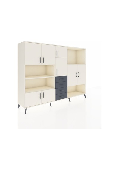 Hyperion Dolap 10 Raflı 4 Çekmeceli 8 Kapaklı 220x44x163 Aytaşı-a Aytaşı-aytaşı/antrasit Hyperion Dolap 10 Raflı 4 Çekmeceli 8 Kapaklı 220x44x163 Aytaşı-a Aytaşı-aytaşı/antrasit