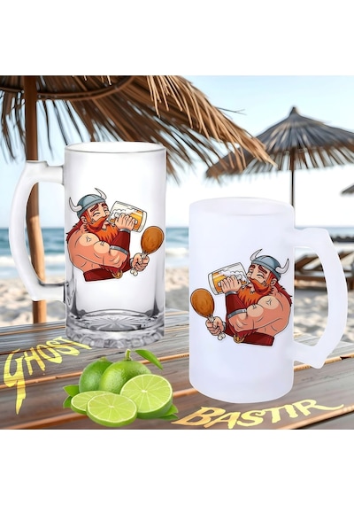 Vikingler Buzlu Ya Da Buzsuz Bira Bardağı 021