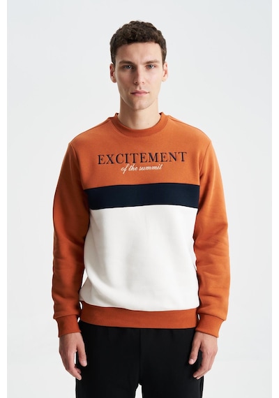 AR-MA Arma Erkek Regular Fit Yazılı Baskılı Bisiklet Yaka Sweatshirt 001