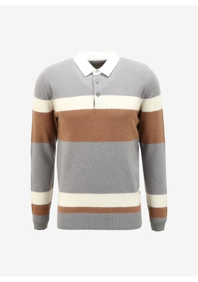 At.p.co Polo Yaka Slim Fit Lacivert Erkek Kazak A274a05l126/d-