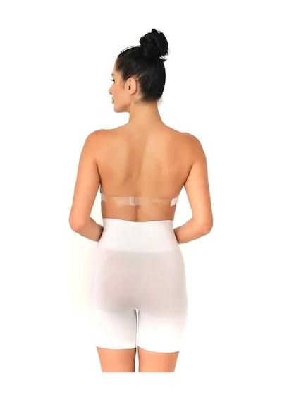 Ang Butik Beyaz Düşük Bel Double Pantalon Korse