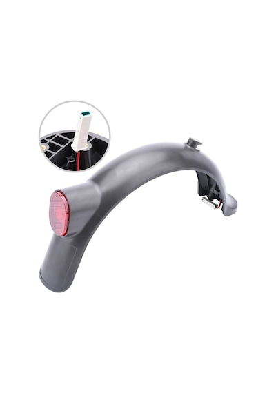 Xiaomi Mi 4 Elektrikli Scooter Arka Çamurluk + Arka Lamba
