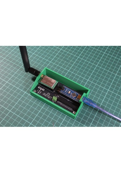 Lora Haberleşme Modülü Için Lora-nano Geliştirme Kiti V3 - Yeşil Kutulu Lora Ve Arduino Nano Dahil