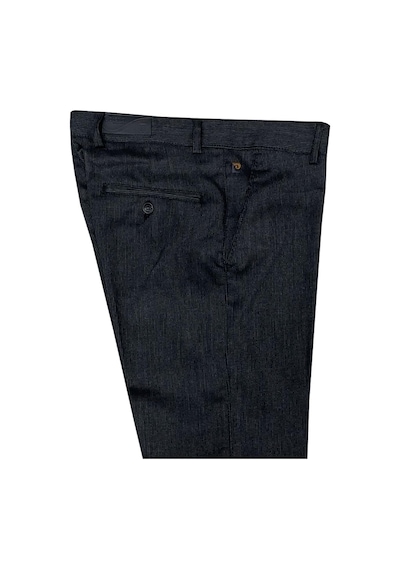Classics Men Caserta Klasik Fit Likralı Erkek Kanvas Pantolon - 7514 Füme