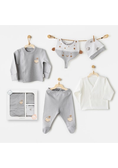 Andywawa Ac26100 Hello Autumn 5'li Hastane Çıkışı Grey Çok Renkli