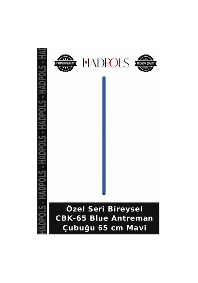 Özel Seri Bireysel Cbk-65 Blue Antreman Çubuğu 65 Cm Mavi