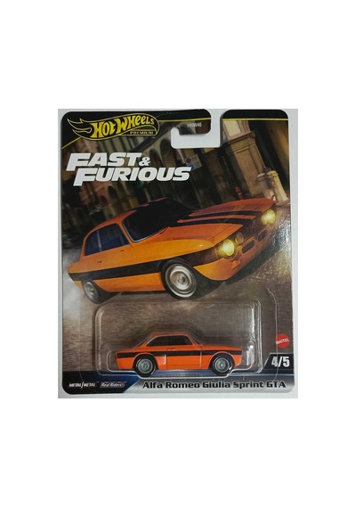 Premium Alfa Romeo Giulia Sprint Gta Fast And Furious Çok Renkli