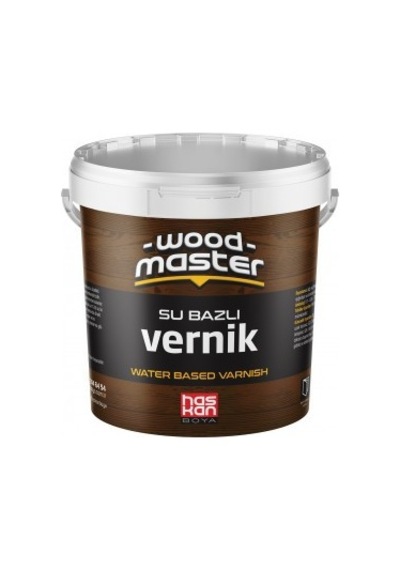 Haskan Wood Master Su Bazlı Vernik 2 Lt