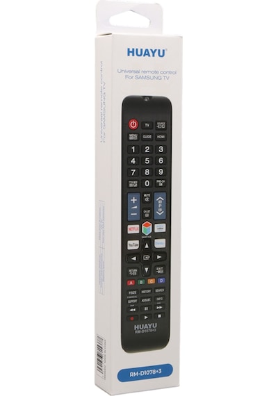 Huayu Rm-d1078+3 Samsung Uyumlu Netflix Youtube Prime Video Disney+ Tuşlu Lcd Led Tv Kumanda