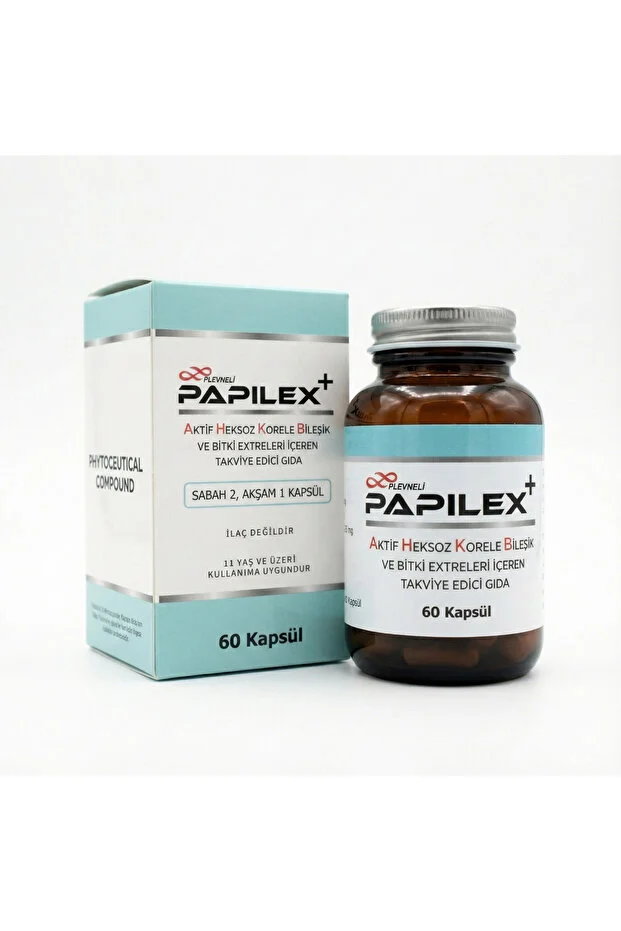 Papilex+ Ahcc Egcg Reishi Ve Bitki Ekstreleri İçeren Takviye Edici Gıda