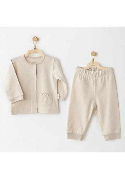 Andywawa Ac26047 You Are Special 2 Li Takım Bej Beige