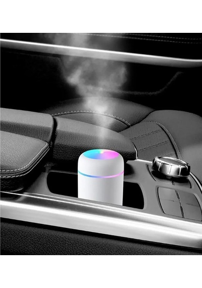 H 2 O Usb'li Ve Işıklı Ultrosonik Hava Nemlendirici Ve Buhar Maki