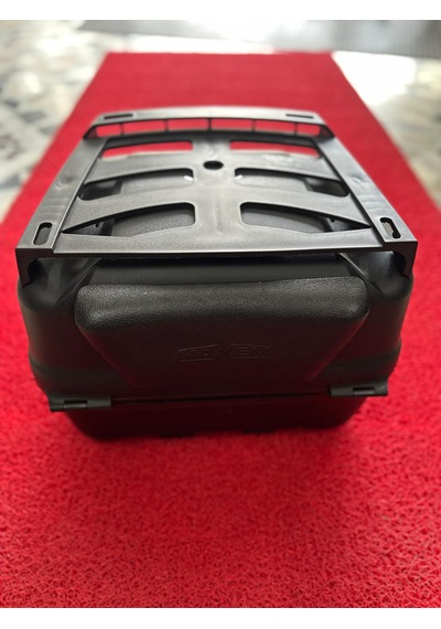40 Litre Motosiklet Sırtıklı+üst Bagaj Full Arka Çanta Siyah