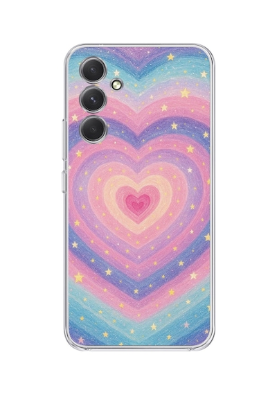 Samsung Galaxy Uyumlu M15 Silikon Desen293 Çok Renkli