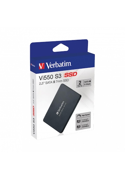 Verbatim 2tb Vi550 S3 Sata 3.0 Ssd Okuma 550mb / Yazma 500mb