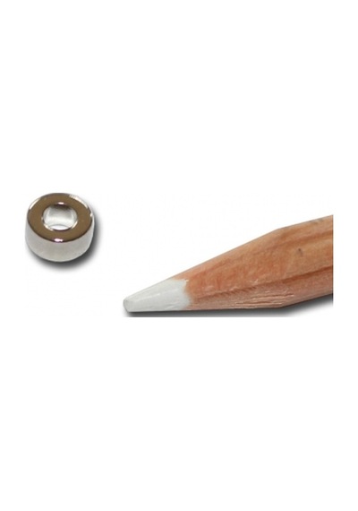 10 Adet Çap 8Mm X D.Çapı 4Mm X Kalınlık 4Mm Neodyum Mıknatıs N11.2417