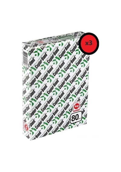 Copier Bond A4 Fotokopi Kağıdı 80 G 3 Paket