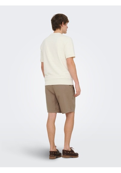 Only & Sons Onswake Loose 0329 Shorts Frml Erkek Kahverengi Şort - 22037261