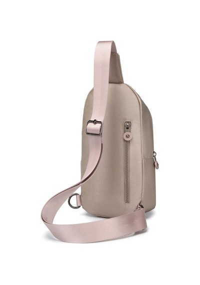 Metalik Kumaş Smart Bags Bodybag Postacı Çantası Kadın 1239 Gülkurusu