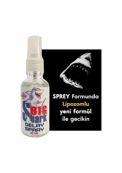 Asimox Bigshark Spray 30ml/lıpozoomlu Yeni Formül