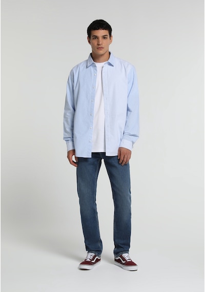 Colin's Colins Regular Fit Shirt Neck Çizgili Erkek Mavi Uzun Kol Gömlek Cl1081580 Q1.v1 Ble Colin's Colins Regular Fit Shirt Neck Çizgili Erkek Mavi Uzun Kol Gömlek Cl1081580 Q1.v1 Ble