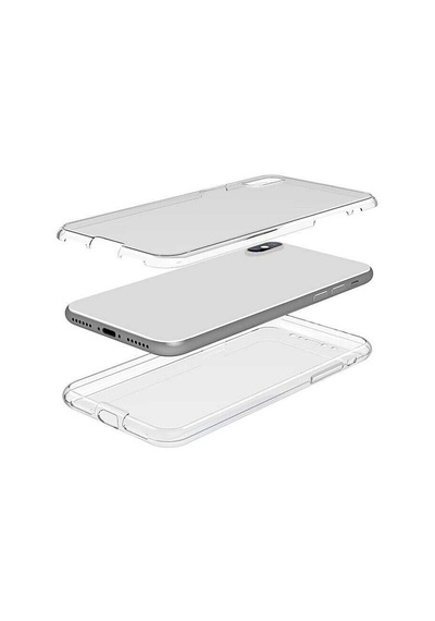 Apple Uyumlu iPhone Xs Max 6.5 Kılıf Zore Enjoy Kapak Renksiz