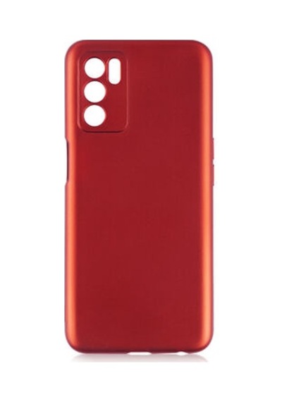 Oppo A16 Kılıf Esnek Premier Silikon Kapak Kirmizi