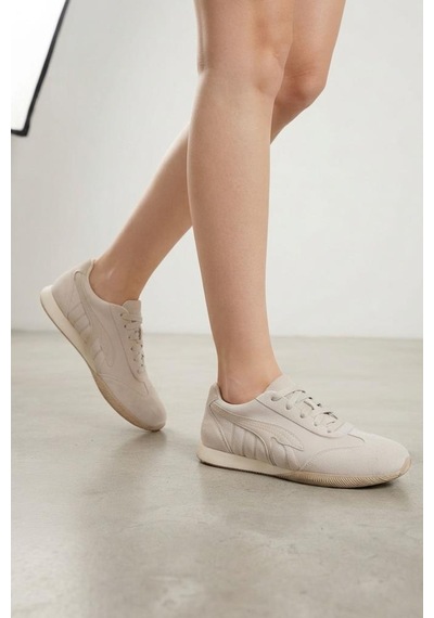 Papuçcity Dvmd 5300 Kadın Sneakers Spor Ayakkabı Bej