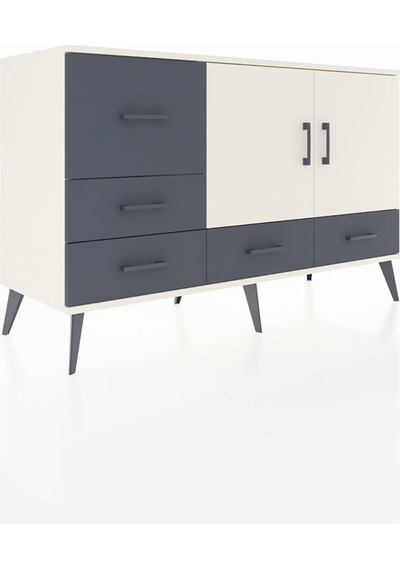 Hyperion Konsol 4 Raflı 5 Çekmeceli 2 Kapaklı 132x44x83 Aytaşı-aytaşı/antrasit Aytaşı/antrasit Hyperion Konsol 4 Raflı 5 Çekmeceli 2 Kapaklı 132x44x83 Aytaşı-aytaşı/antrasit Aytaşı/antrasit