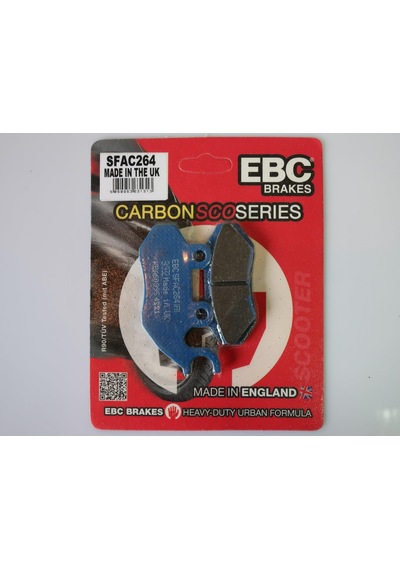 Ebc Sfac264 2010-2015 Sym Hd2 200i Uyumlu Ön Fren Balatası Karbon Balata