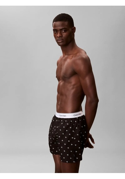 Calvin Klein Boxer Trad Siyah Boxer Şort