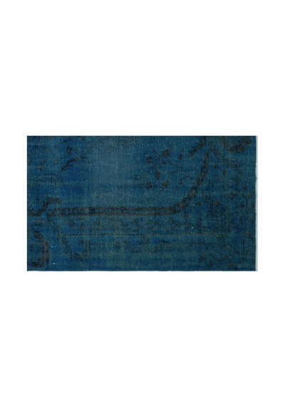 El Dokuması Vintage Yün-pamuk Turkuaz Halı 29036 173 X 293 Cm