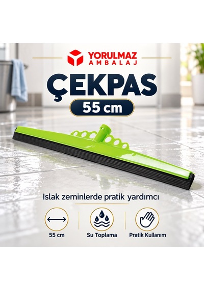 Çekpas Büyük 55 Cm Z163 Zambak Yer Çekçeği, İz Bırakmayan Temizlik