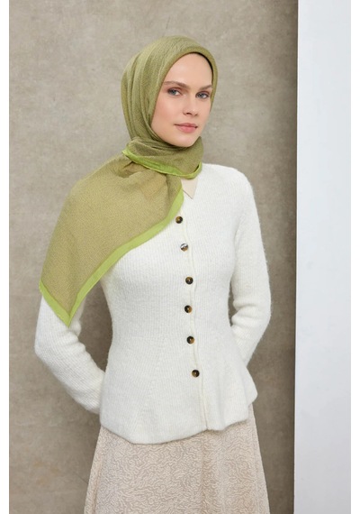 Silk Home Labirent Desen Lyocell Monare Eşarp - 6424 Karamel