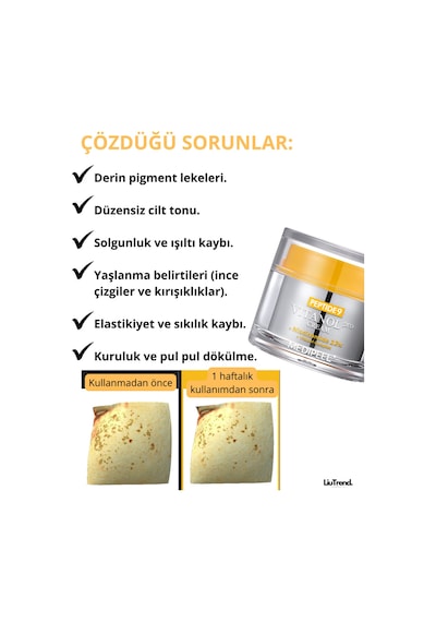 Medipeel Peptide 9 Vitanol Pro Cream 50 Ml Cilt Elastikiyetini Ve Ton Dengesini Peptitli Krem M0409
