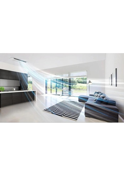 Samsung Wind Free Multi AJ050TXJ2KH/EA Tek Yön Kaset 1+2 Sistem 9.000+18.000 Btu İç 5.2 KW Dış Ünite Klima