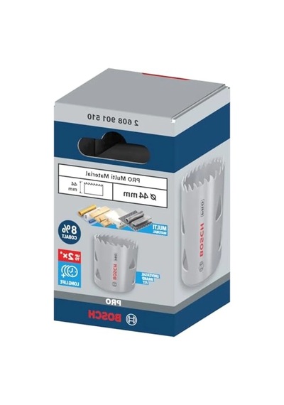 Profesyonel Multi Malzeme Delik Testeresi, Ø 44 Mm, Yumuşak Ahşap Ve Alçıpan İçin
