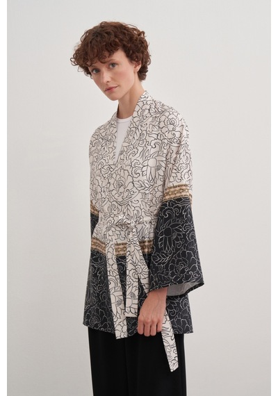 Aker 15269111 Kimono Ekru Ekru