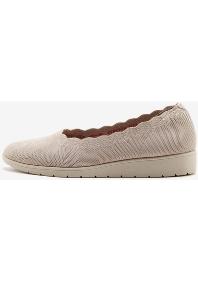 Skechers Cleo Flex Wedge - Spellbind Kadın Bej Günlük Ayakkabı 158156 Tpe Bej